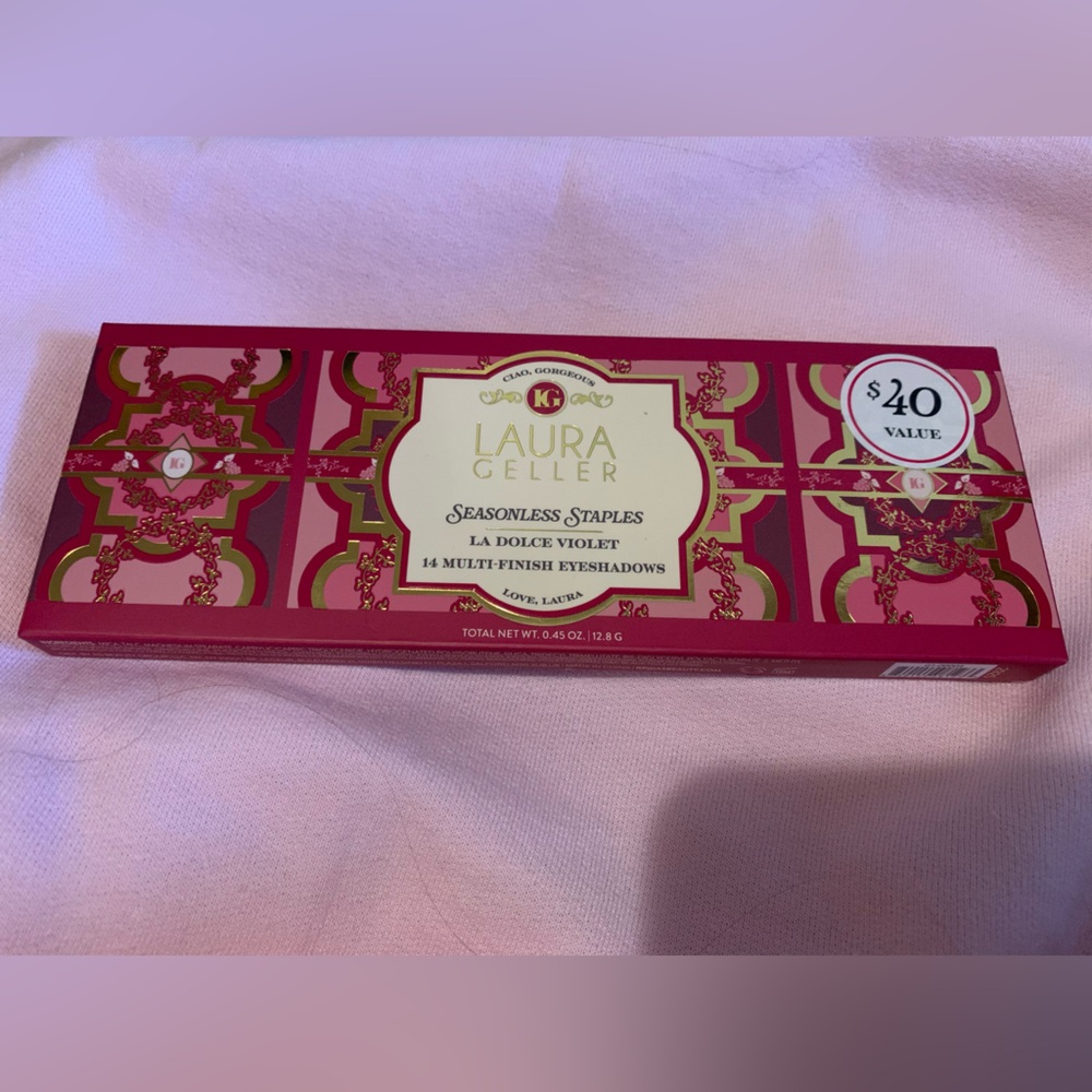 Laura Geller Seasonless Staples Eyeshadow Palette La Dolce Violet new & sealed